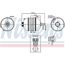 Vas de expansiune. racire Vas expansiune with plug PEUGEOT 206 206 08.98- PEUGEOT 206 SW (2E/K), Turism, 07.2002 - Nissens 996126