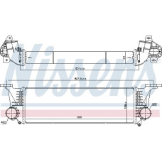 Intercooler. compresor Intercooler IVECO DAILY V DAILY VI 2.3D-3.0D-Electric 09.11- IVECO DAILY CITYS (IS56CC2BA), Autobuz, 06.2014 - 10.2016 Nissens 96246