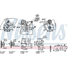 Compresor,sistem de supraalimentare RENAULT MODUS / GRAND MODUS (F/JP0_), Hatchback, 09.2004 - Nissens 93078
