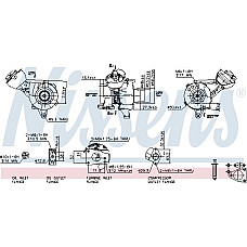 Compresor,sistem de supraalimentare PEUGEOT 307 SW (3H), Turism, 03.2002 - 12.2009 Nissens 93121