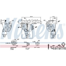 Compresor,sistem de supraalimentare VW CADDY III (2KB, 2KJ, 2CB, 2CJ), Dubita, 03.2004 - 05.2015 Nissens 93285