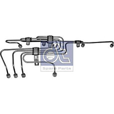 Set conducte inalta presiune. inst. de injectie KPL.PRZEWODOW INJECTIE MERCEDES OM 402LA Stanga EURO1 - 442a LA MERCEDES-BENZ NG, 08.1973 - 03.1998 DT Spare Parts 4.90635