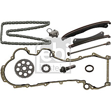 Chit lant de distributie Timing set chain sprocket CHEVROLET AVEO CITROEN NEMO NEMO-MINIVAN FIAT 500 500 C GRANDE PUNTO I FIAT PUNTO II (188_), Hatchback Van, 02.2000 - 12.2010 Febi Bilstein 49722