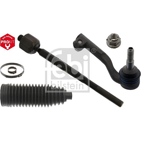 Set reparatie. bieleta directie Tija de fixare cu capat Dreapta dl.332mm benzi husa vaselina BMW 1 F20 1 F21 2 F2 BMW 1 (5 door) II (F20), Hatchback, 07.2011 - 06.2019 Febi Bilstein 44298