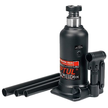 Cric hidraulic profesional TOPTUL JHAB0212, capacitate ridicare 12 tone, cursa 236 - 506 mm TOPTUL JHAB0212