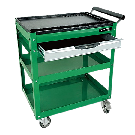 Carucior pentru scule service cu 1 sertar TOPTUL TCAD0101, dimensiuni 700x470x835 mm, capacitate incarcare 160 kg TOPTUL TCAD0101
