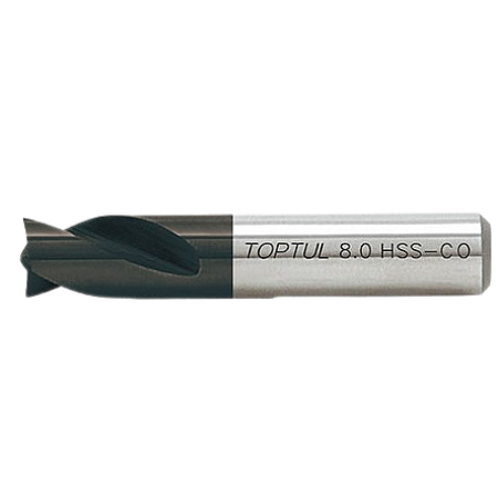 Burghiu frezare puncte sudura TOPTUL JJAX0821, diametru 8 mm, lungime activa 21 mm, lungime totala 80 mm TOPTUL JJAX0821