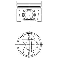 Piston SKODA OCTAVIA II (1Z5), Combi, 02.2004 - 06.2013 Kolbenschmidt 40408600