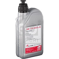 Ulei de transmisie manuala Transmission oil MTF 1L 0967 KG 75W80 API GL-5 BMW MTF LT-2 BMW MTF LT-3 MIL-L-2105D RENAULT LAGUNA I (B56_, 556_), Hatchback, 11.1993 - 08.2002 Febi Bilstein 40580