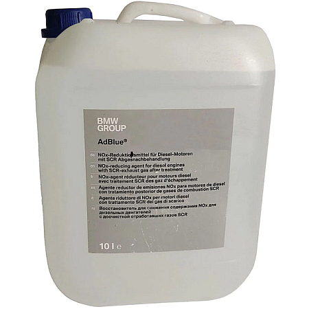 Aditiv AdBlue BMW 83195B55BD9, volum 10 litri, pentru motoarele diesel Euro 6 BMW 83195B55BD9