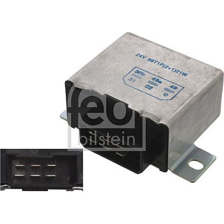 Modul semnalizare Comutator indicator 24V numar pini. 6 MERCEDES O 302 O 303 O 304 O 305 O 307 O 330 O 340 O 405 MERCEDES-BENZ O 303, Autobuz, 10.1974 - 09.1992 Febi Bilstein 43748