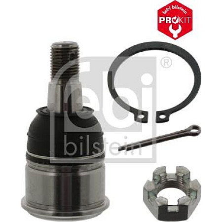 Articulatie sarcina-ghidare Pivot axa Dreapta-Stanga inferior fata Cu inel de reglare a arcului cu piulita coroana se potriveste HONDA ACCORD VII (CM), Sedan, 09.2002 - 05.2008 Febi Bilstein 42138