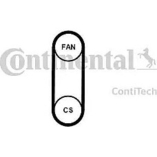 Curea transmisie cu canel ELAST 4PK711 FORD TRANSIT (FD_, FB_, FS_, FZ_, FC_), Autobuz, 01.2000 - 05.2006 Continental 4PK711 ELAST