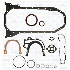 Set garnituri. carter Complete engine gasket set - crankcase AUDI 100 C4 200 C3 80 B4 90 B3 A6 C4 COUPE B3 QUATTRO 2.0-2.2 AUDI 200 II (44, 44Q), Sedan, 06.1983 - 12.1991 Ajusa 54059400