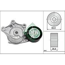 Intinzator.curea transmisie Multi-V belt tensioner DS DS 3 CITROEN C3 II C3 PICASSO C4 CACTUS DS3 PEUGEOT 2008 I 208 208 I CITROEN DS3, Sabrioleta, 01.2013 - 07.2015 INA 534 0428 10
