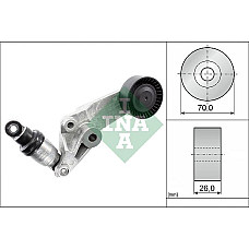 Intinzator curea, curea distributie TOYOTA COROLLA Compact VIII (_E11_), Hatchback, 04.1997 - 01.2002 INA 534 0016 10