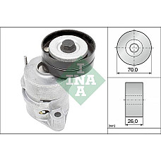 Intinzator curea, curea distributie OPEL CORSA B (S93), Hatchback, 03.1993 - 12.2002 INA 534 0102 30