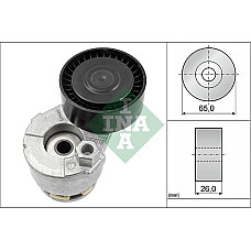 Intinzator.curea transmisie V-nerv curea tensionare Dacia Logan Nissan Micra Note Qashqai Renault Clio III Estate Kangoo Lagu RENAULT CLIO IV Grandtour (KH_), Turism, 01.2013 - INA 534 0269 10