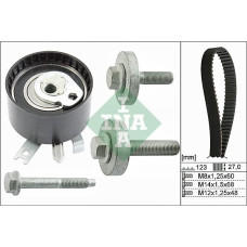 Set curea de distributie Set de sincronizare centura pinion DACIA DUSTER DUSTER-SUV LODGY LOGAN LOGAN EXPRESS LO RENAULT KANGOO Express (FC0/1_), 08.1997 - INA 530 0197 10