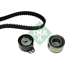 Set curea de distributie Set de sincronizare centura pinion FIAT BRAVA BRAVO I DOBLO DOBLO-MINIVAN MAREA MULTIPL FIAT MULTIPLA (186_), Dubita, 04.1999 - 06.2010 INA 530 0222 10