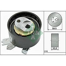 Rola intinzator.curea distributie Timing belt tension roll-pulley MERCEDES A W176 B SPORTS TOURER W246 W242 CITAN MIXTO DO RENAULT CAPTUR I (J5_, H5_), Hatchback, 06.2013 - INA 531 0906 10