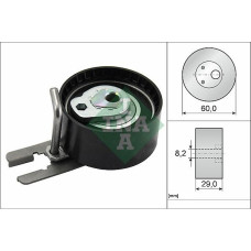 Rola intinzator.curea distributie distributie tensionare a centurii CITROEN C2 1.4HDI-03.10 02.04-1.4HDI C3 Peugeot 206 1.4HDI 0 CITROEN C5 II Break (RE_), Turism, 09.2004 - INA 531 0555 10