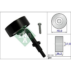 Rola intinzator.curea transmisie Rola tensionare curea transmisie cu canel BMW 3 E46 E90 5 E60 6 E63 7 E65 E66 E67 X3 E83 X5 BMW 3 Touring IV (E46), Turism, 06.1999 - 07.2005 INA 531 0783 10