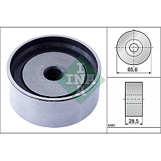 Rola ghidare-conducere. curea distributie Ruloul - scripetele de sustinere a curelei de distributie CHEVROLET COR OPEL CORSA B (S93), Turism, 04.1998 - 12.2002 INA 532 0504 10