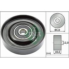 Rola ghidare / conducere, curea transmisie NISSAN ALMERA I (N15), Hatchback, 07.1995 - 01.2001 INA 532 0785 10