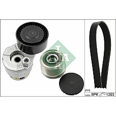 Set curea transmisie cu canel V-belts set with rollers DACIA DOKKER DOKKER EXPRESS-MINIVAN DUSTER DUSTER-SUV LODGY LOGA RENAULT KANGOO Express (FW0/1_), 02.2008 - INA 529 0009 20