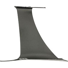 Ornament bandou bara Garnish strips for bumper front R external neagra AMG MERCEDES C-KLASA W205 12.18-02.21 BLIC 5703-06-3522572P