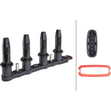 Bobina de inductie OPEL ASTRA G ASTRA G CLASSIC ASTRA H ASTRA H CLASSIC ASTRA H GTC CORSA D INSIGNIA A MERIV OPEL ASTRA G (T98), Compartiment, 03.2000 - 05.2005 HELLA 5DA 193 175-331