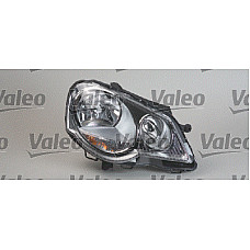 Far Lampa frontala Stanga halogen H1/H7 electric cu motor culoare insert: cromat VW POLO POLO IV VALEO VAL043012