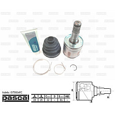 cap planetara MITSUBISHI PAJERO II (V3_W, V2_W, V4_W) PASCAL G75024PC