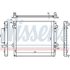 Radiator. racire motor Radiator motor Automat-Manual se potriveste. TOYOTA LAND CRUISER PRADO 3.0D TOYOTA LAND CRUISER PRADO III (_J12_), Crossover, 09.2002 - 12.2010 Nissens 646804