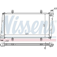 Radiator. racire motor Radiator motor se potriveste. VOLVO S40 I V40 1.9-2.0 VOLVO S40 I (644), Sedan, 07.1995 - 12.2004 Nissens 65551A