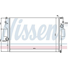 Radiator. racire motor Radiator motor se potriveste. IVECO DAILY III DAILY IV DAILY V 2.3D-3.0CNG-3.0D IVECO DAILY IV (DAILY-2000), Camion de gunoi, 05.2006 - 08.2011 Nissens 61981