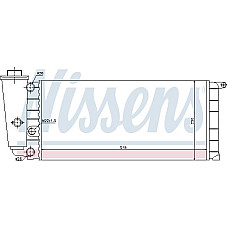 Radiator. racire motor Radiator motor se potriveste. FIAT PANDA PANDA-HATCHBACK LANCIA Y10 0.8-1.1 LANCIA Y10 (156_), Hatchback, 03.1985 - 12.1995 Nissens 61837