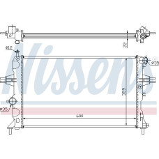 Radiator. racire motor Radiator motor se potriveste. OPEL ASTRA G ASTRA G CLASSIC ASTRA G-KOMBI ZAFIRA A 1.4-2.2 OPEL ASTRA G (T98), Turism, 02.1998 - 07.2004 Nissens 630041