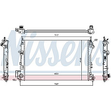 Radiator. racire motor Radiator motor Manual se potriveste. CADILLAC BLS OPEL SIGNUM VECTRA C VECTRA C GTS SAAB 9-3 9-3X 1.6-2.2 SAAB 9-3 (E50), Turism, 03.2005 - 02.2015 Nissens 63024A