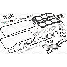 Set garnituri. chiulasa Complete engine gasket set up L LEXUS ES GS RX LOTUS 3 ELEVEN EVORA EXIGE TOYOTA AVALON CAMRY HARR TOYOTA ALPHARD / VELLFIRE III (_H3_), Dubita, 02.2015 - Elring 631.880