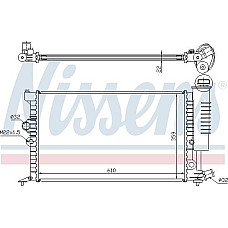 Radiator. racire motor Radiator motor se potriveste. PEUGEOT 406 1.6-1.8 PEUGEOT 406 (8B), Sedan, 08.1995 - 01.2005 Nissens 63713A
