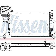Radiator. racire motor Radiator motor se potriveste. MERCEDES SPRINTER 2-T B901 B902 SPRINTER 3-T B903 SPRINTER 4-T B904 SPRINTE MERCEDES-BENZ SPRINTER 3-t (903), Cadru de sprijin, 01.1995 - 05.2012 Nissens 62519A