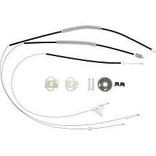 Set reparat. macara geam Window lifter repair kit front L set electric SKODA OCTAVIA I 09.96-12.10 SKODA OCTAVIA I (1U5), Combi, 07.1998 - 12.2010 BLIC 6205-43-003801P