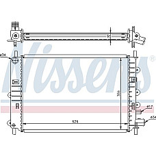 Radiator. racire motor Radiator motor Manual cu primele elemente potrivite se potriveste. FORD ESCORT CLASSIC ESCORT V ESCORT V FORD ESCORT V (ALL), Sabrioleta, 07.1990 - 01.1995 Nissens 62217A