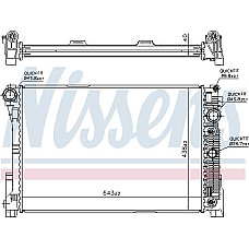 Radiator. racire motor Radiator motor se potriveste. MERCEDES C C204 C T-MODEL S204 C W204 CLS C218 CLS SHOOTING BRAKE X218 E A2 MERCEDES-BENZ CLS Shooting Brake (X218), Turism, 10.2012 - 12.2017 Nissens 67162