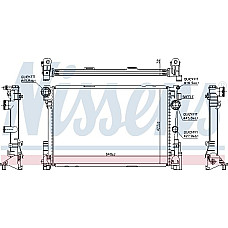 Radiator. racire motor Radiator motor Automat-Manual se potriveste. MERCEDES C C204 C T-MODEL S204 C W204 CLS C218 CLS SHOOTING MERCEDES-BENZ C-CLASS (C204), Compartiment, 01.2011 - Nissens 67167