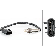 Sonda Lambda FIAT PANDA VAN III (312_, 519_), Van, 02.2012 - HELLA 6PA 358 103-531