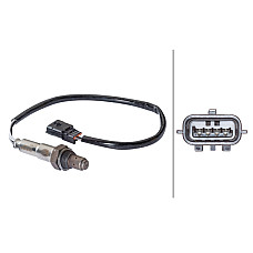 Sonda lambda numar fire 4 365mm MERCEDES A W168 C CL203 C W203 C W204 C T-MODEL S203 CLK C209 E W211 RENAULT TWINGO II (CN0_), Hatchback, 03.2007 - HELLA 6PA 358 103-041