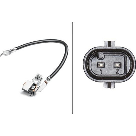 Senzor, management baterie FORD TOURNEO CONNECT / GRAND TOURNEO CONNECT V408 (PJ2), Dubita, 09.2013 - HELLA 6PK 010 394-901